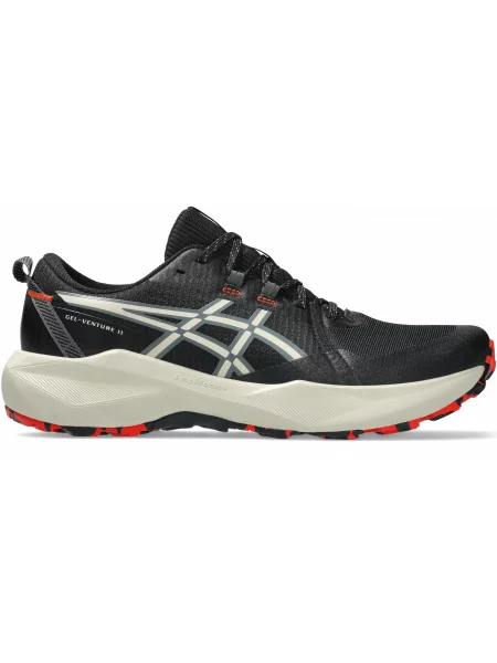 Повседневные синтетический кроссовки Asics Gel-venture черные