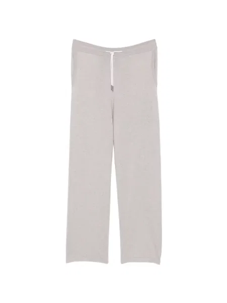 Pletené běžecké kalhoty N.peal šedé