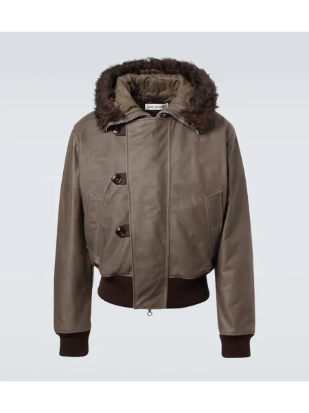 Geanta de piele Our Legacy verde