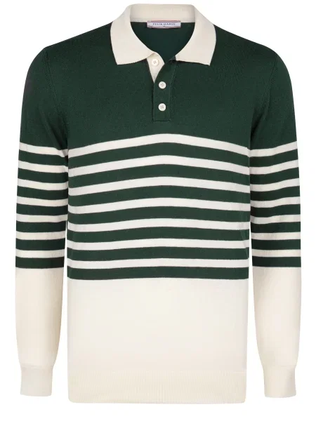 Felix Hardy Pulover verde alb