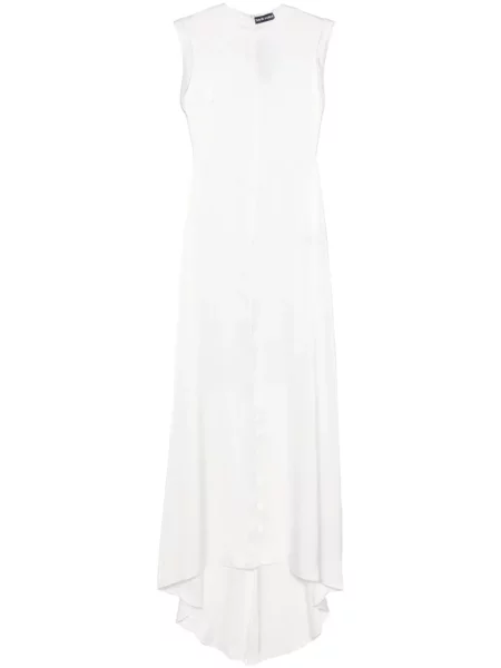 Satynowa bluzka David Koma biała