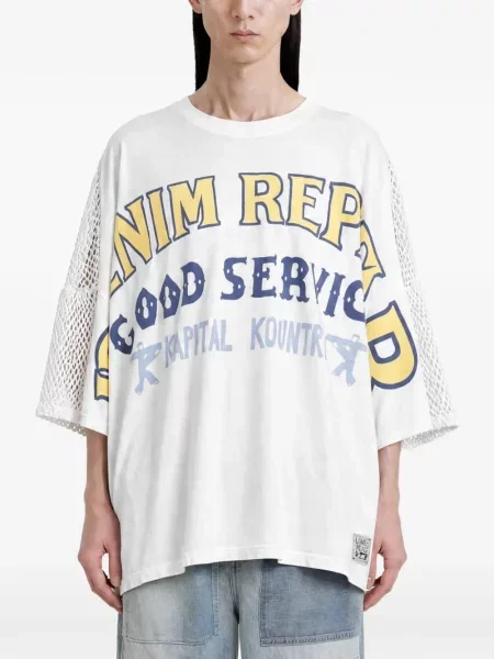Tricou Kapital cu imagine alb