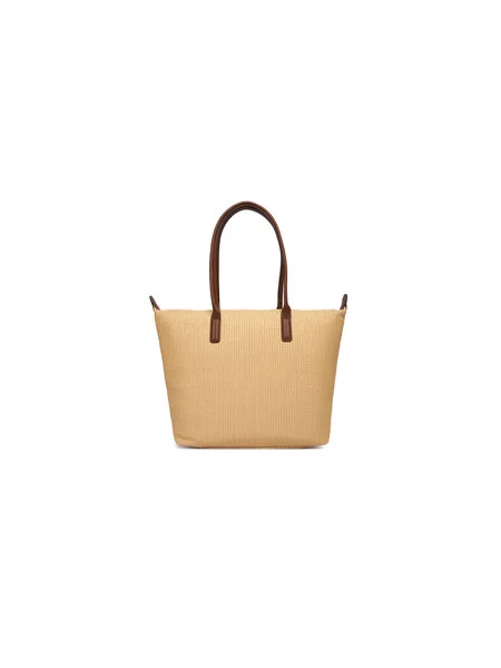 Shopper kabelka Tommy Hilfiger béžová