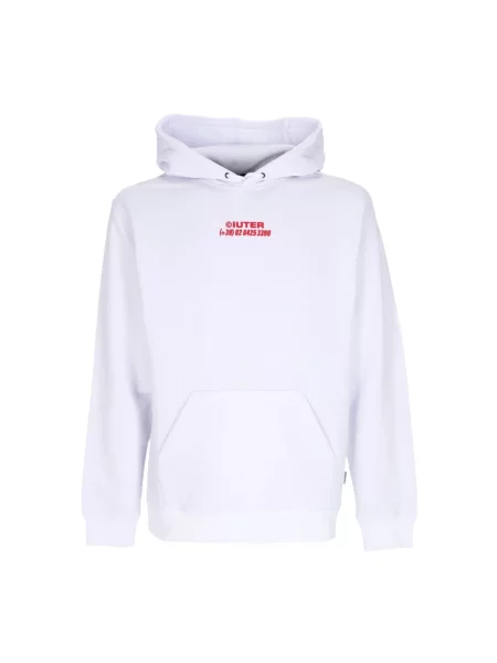 Bluza z kapturem Iuter biała