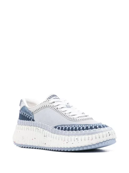 Sneakerși Chloé Nama albastru