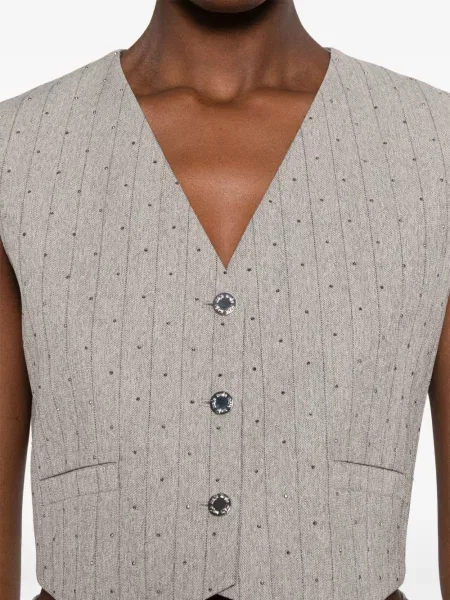 Vestă Maje cu dungi gri