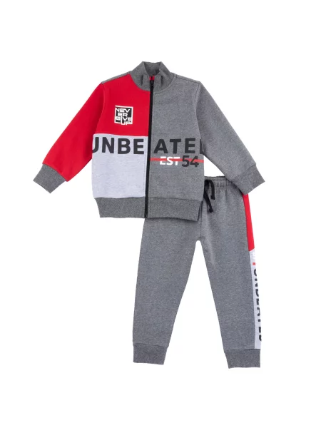 Дитячий Спортивний костюм Chicco бавовна/поліестер сірий