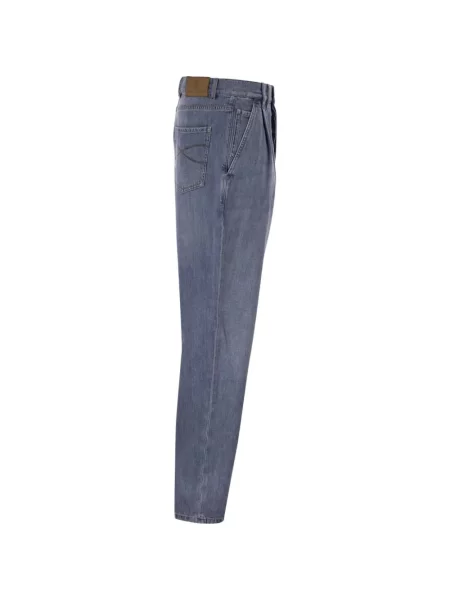 Blugi Brunello Cucinelli albastru