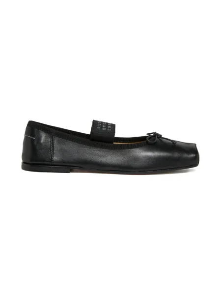 Balerinki dziecięce Mm6 Maison Margiela czarne