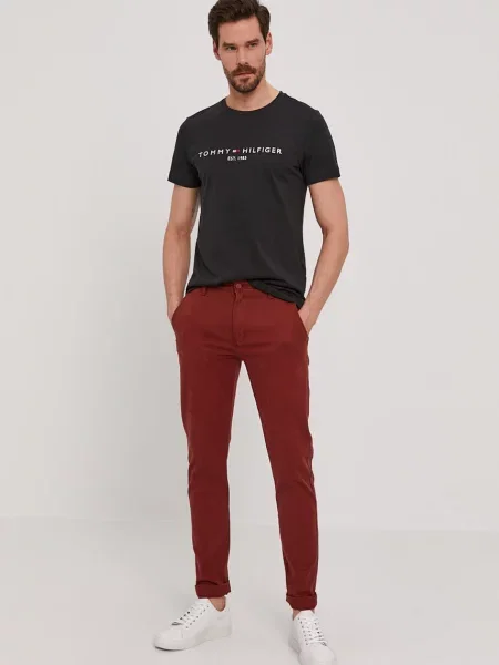 Tričko Tommy Hilfiger čierna