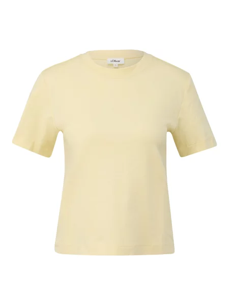 S.Oliver Tricou deschis galben