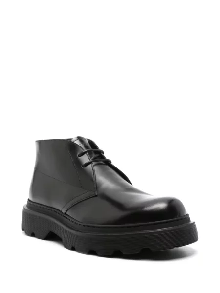 Cizme scurte Tod's din piele negru