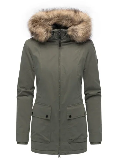 Ragwear Zimní kabát Monadetta Youmodo olivová