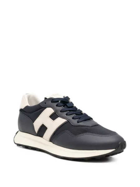 Sneakerși Hogan cu autograf albastru