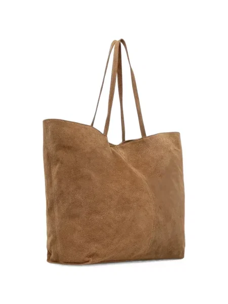 Τσάντα shopper Vicolo σουέτ καφέ