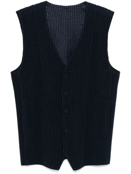 Plisovaná vesta Homme Plissé Issey Miyake modrá