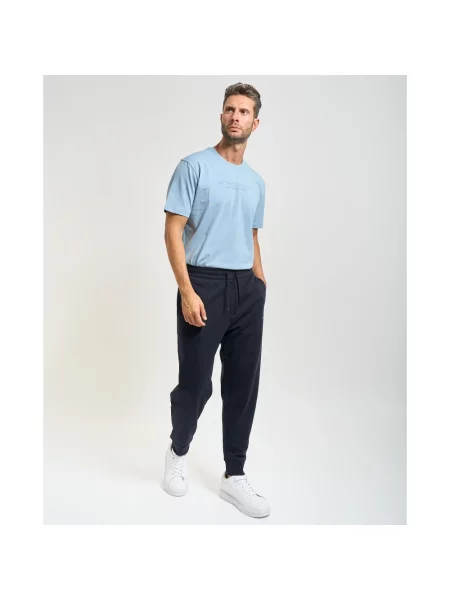 Spodnie dresowe Armani Exchange niebieskie