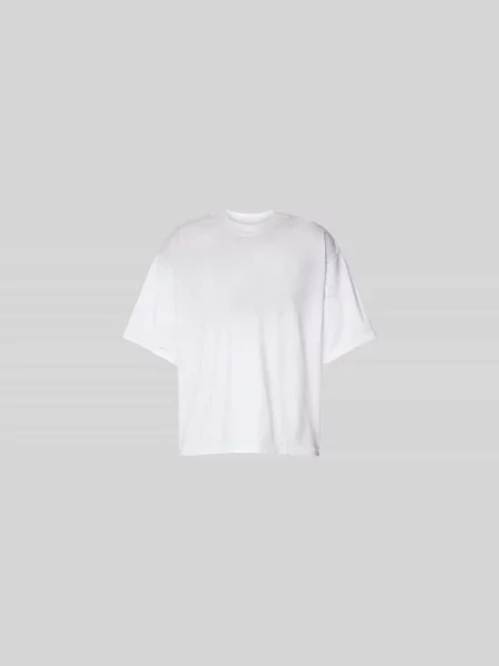 Oversized t-shirt z bawełny ekologicznej Won Hundred biała