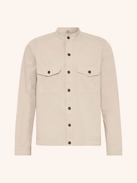 Olymp Košile Level Five Smart Casual Body Fit Se Stojáčkem béžová