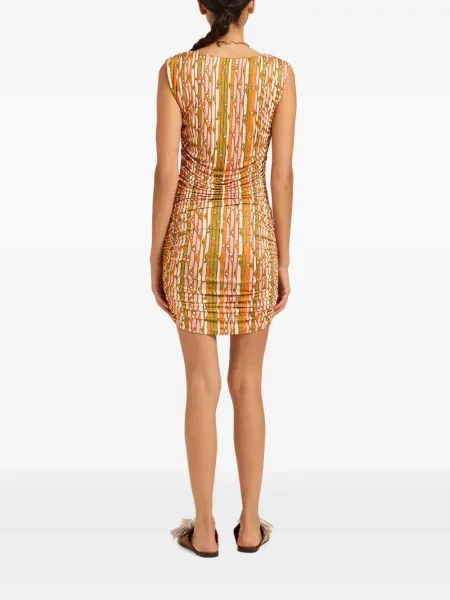 Rochie mini La Doublej portocaliu
