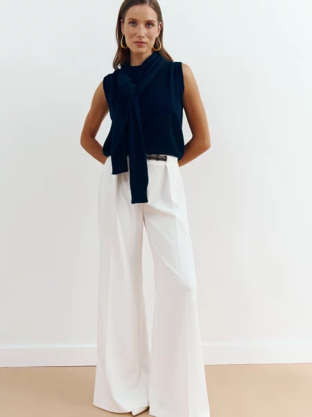 Штани палаццо Gepur молочний