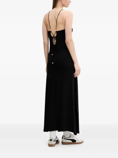 Rochie midi Desigual până la genunchi de costum negru