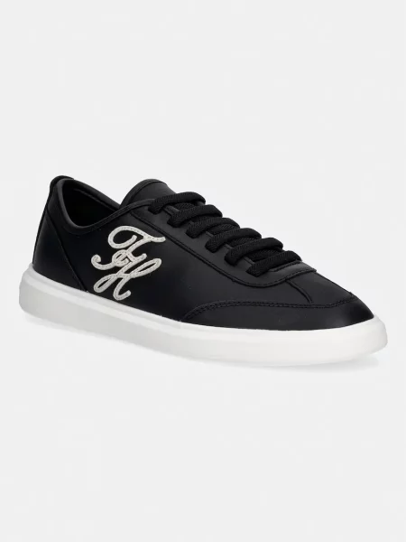 Tommy Hilfiger TH ICON LIGHT SNEAKER sneakers pentru femei din piele negru