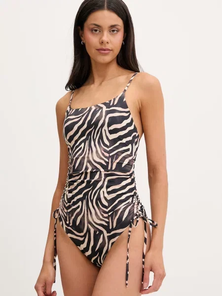 HUGO jednodílné plavky FANCY_Swimsuits černé