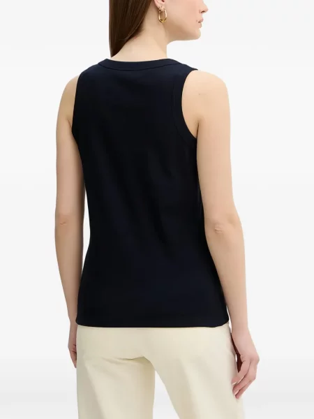 Top Luisa Spagnoli albastru