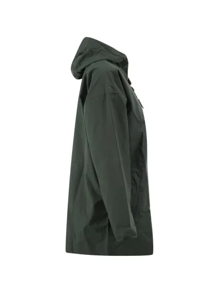 Geacă parka Patagonia cu glugă verde