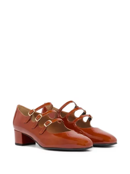 Pantofi cu toc Carel Paris din piele maro