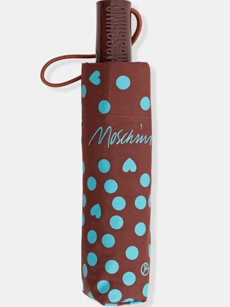 Зонт Moschino коричневый