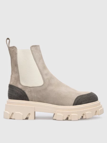 Замшевые ботинки челси Babe Pay Pls серые