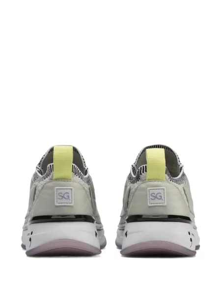 Sneakerși Puma cu șireturi din dantelă gri
