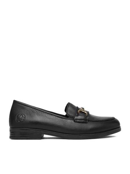 Pantofi loafer Rieker negru