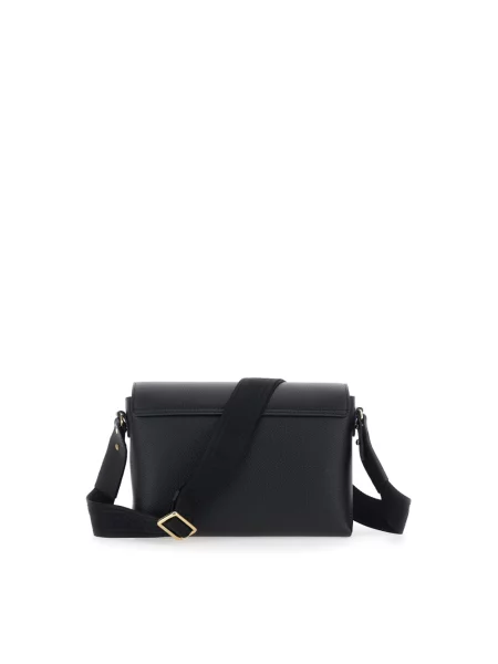 Torebka crossbody Burberry skórzana czarna