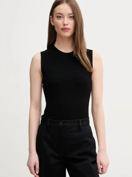 Top Sisley črna