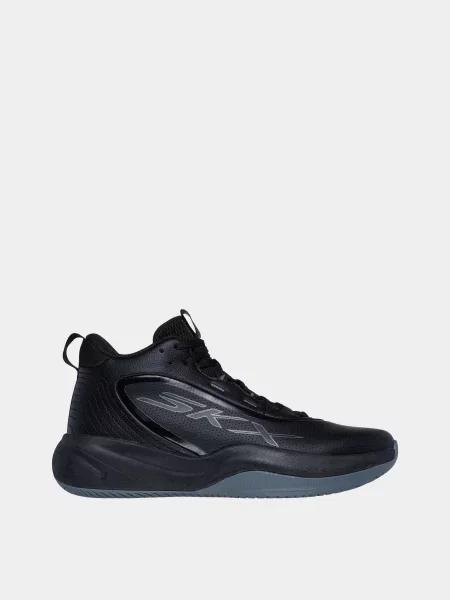 Кожаные кроссовки для спортзала Skechers черные