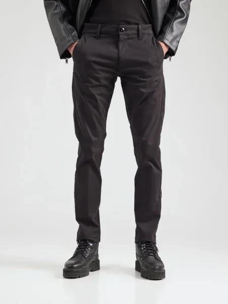 G-STAR Chino hlače črna