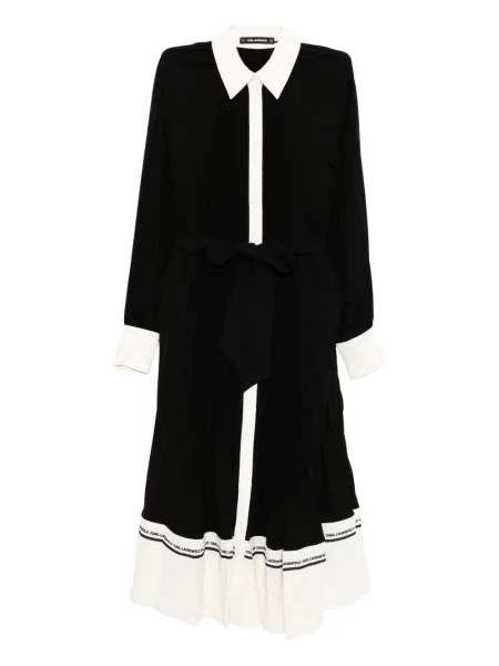 Rochie Karl Lagerfeld cu imagine negru