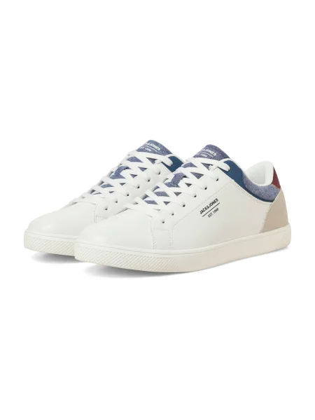 Sneakerși Jack & Jones alb
