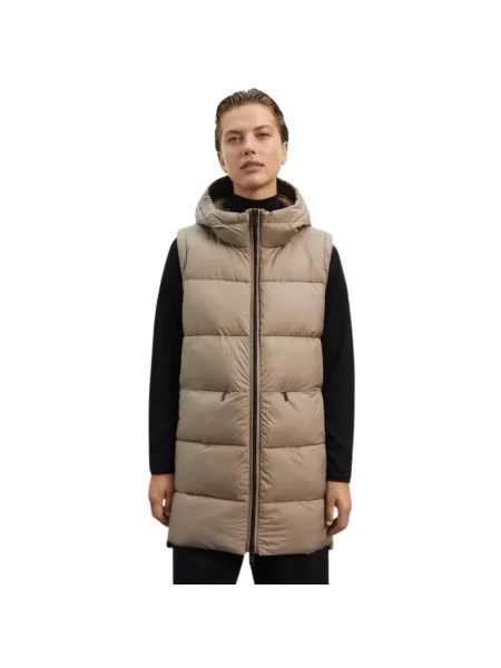 Kamizelka Ecoalf beżowa