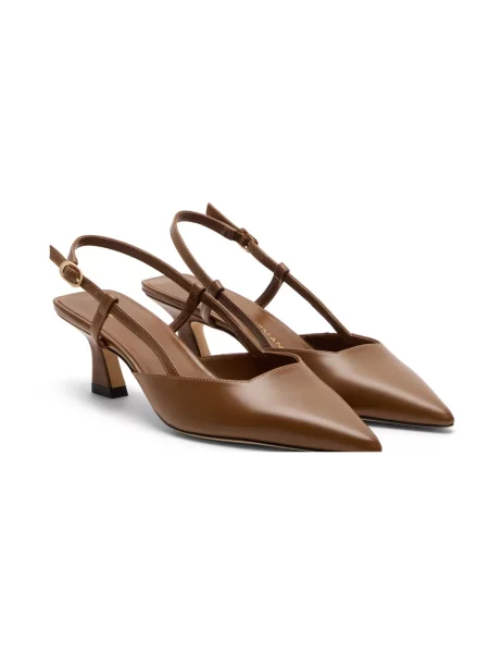 Czółenka Stuart Weitzman brązowa