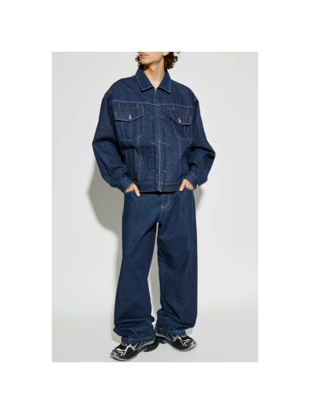 Jeansy Vetements niebieskie