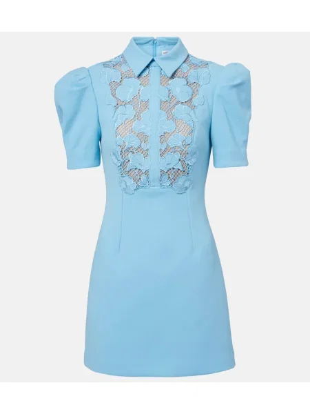 Rochie Rebecca Vallance din dantelă albastru