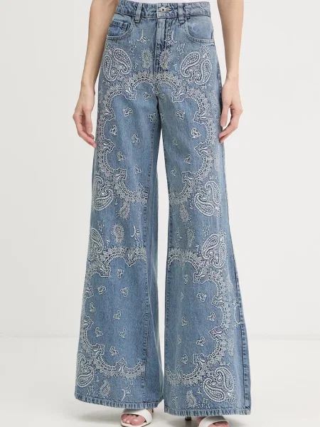 Liu Jo jeansy flare niebieskie