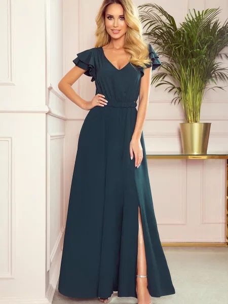 Sukienka Numoco niebieska