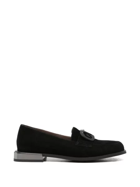 Pantofi loafer Linda Baumann din piele de căprioară negru