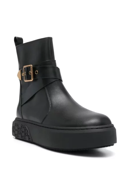 Botine Pinko din piele negru