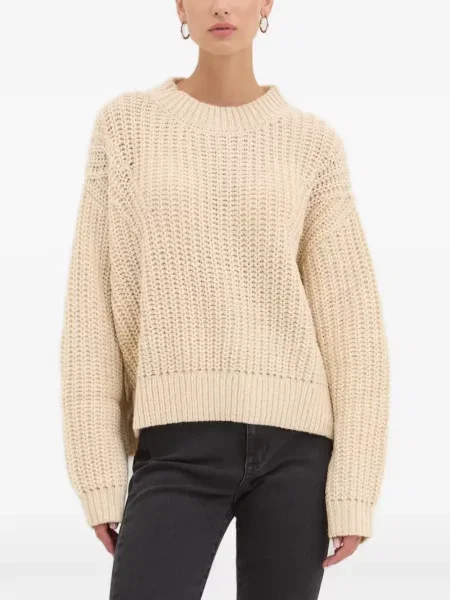 Pulover Billabong cu decolteu rotund chunky